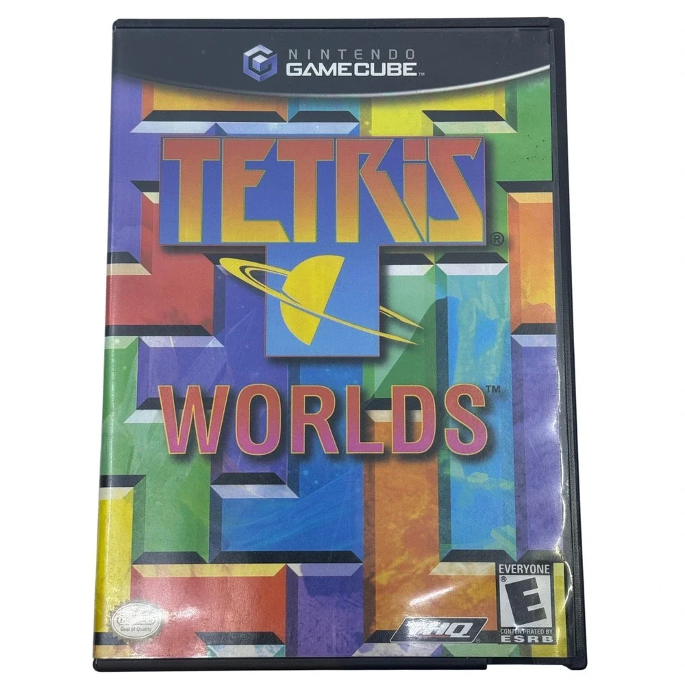 Tetris Worlds Nintendo GameCube Game CIB Complete Manual THQ Puzzle